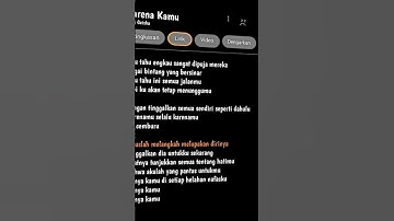 karena kamu || Geisha || lirik lagu