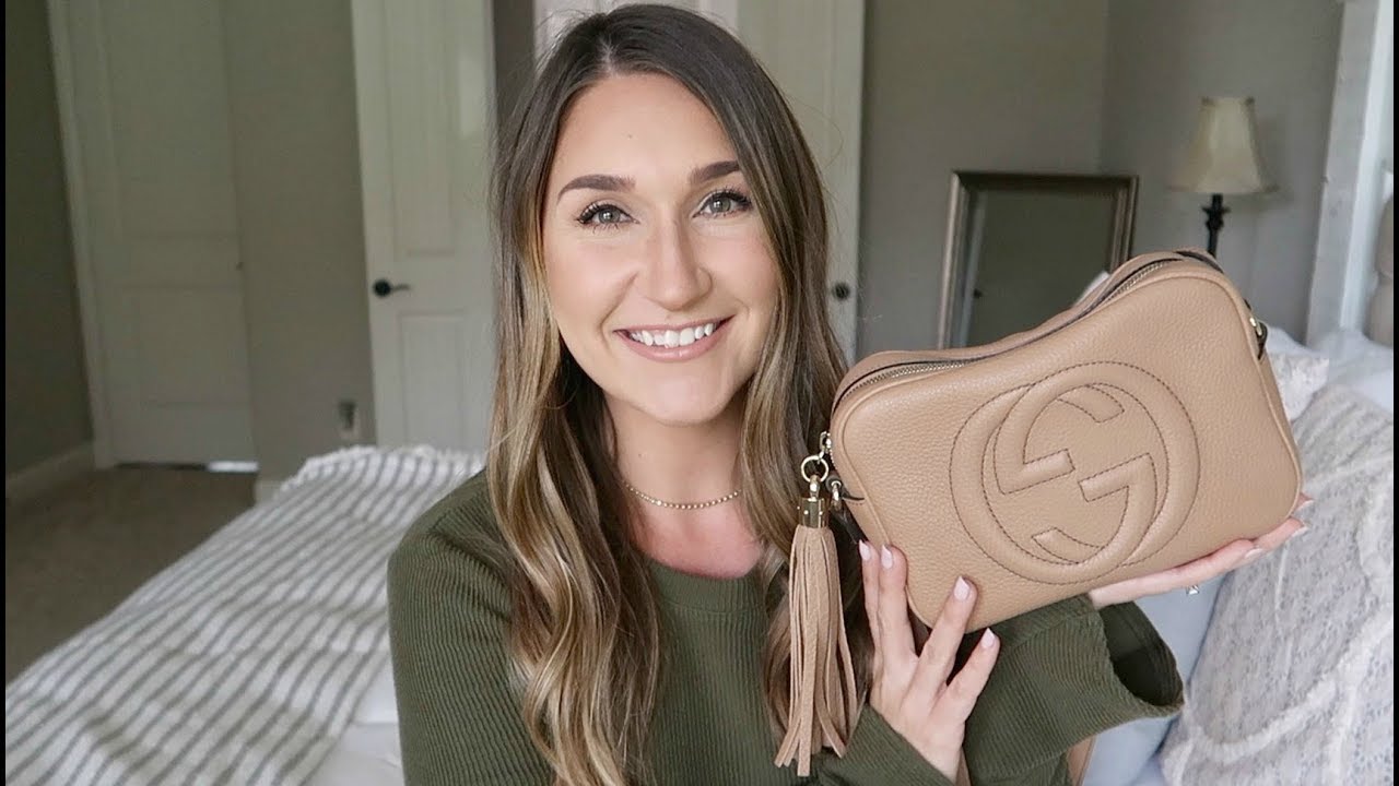 WHAT&#39;S IN MY BAG & REVIEW || GUCCI SOHO DISCO - YouTube