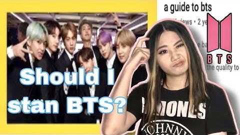 Learning about BTS for the first time || A Guide To BTS [REACTION]
