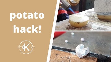 Using A Potato Instead Of A Charcoal Block?! | 12 Months Of Metal