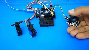 Servo motor with joystick+code