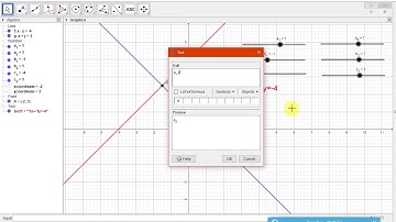 Visualizing the solution of system of linear equations