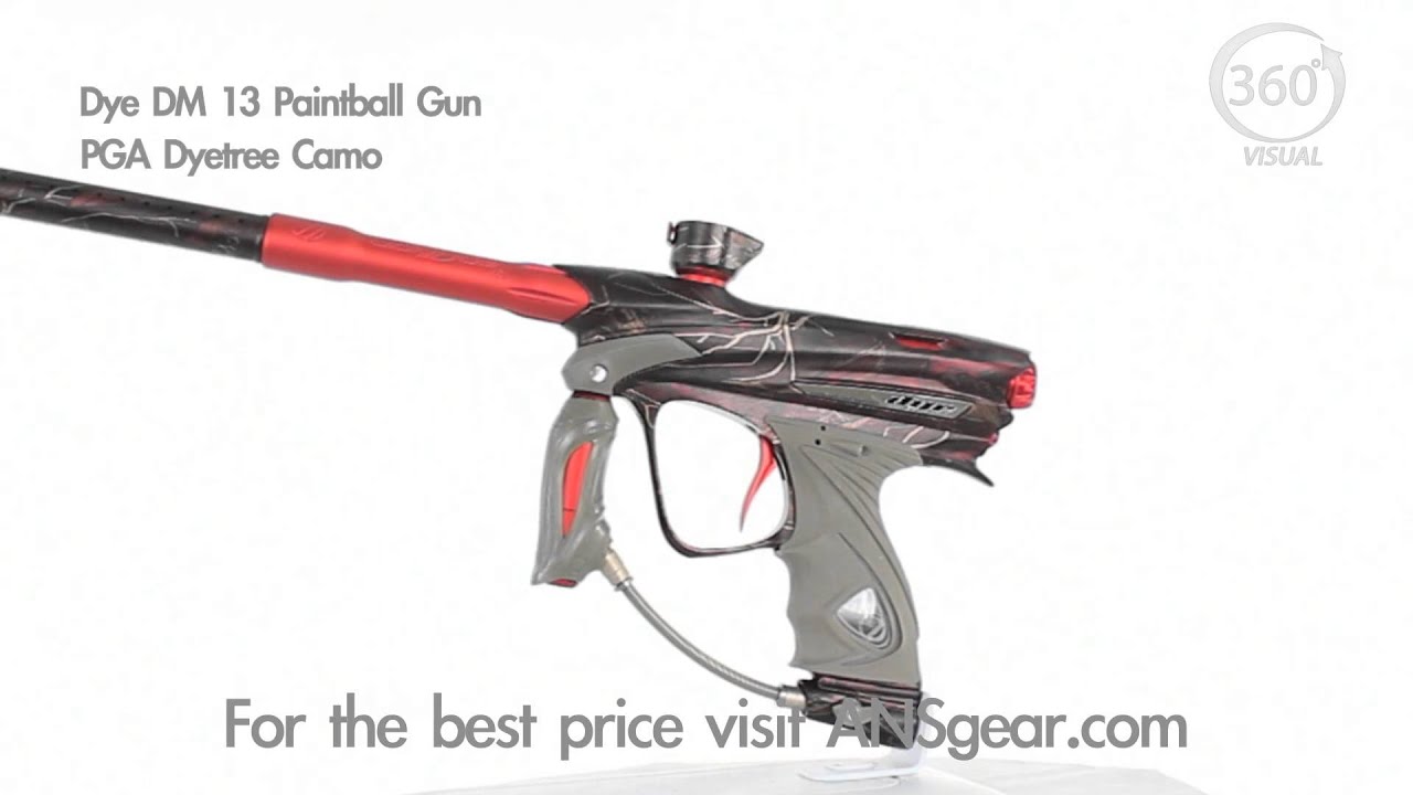 Dye Precision DM13 Paintball Marker PGA Dyetree Camo Visual 360