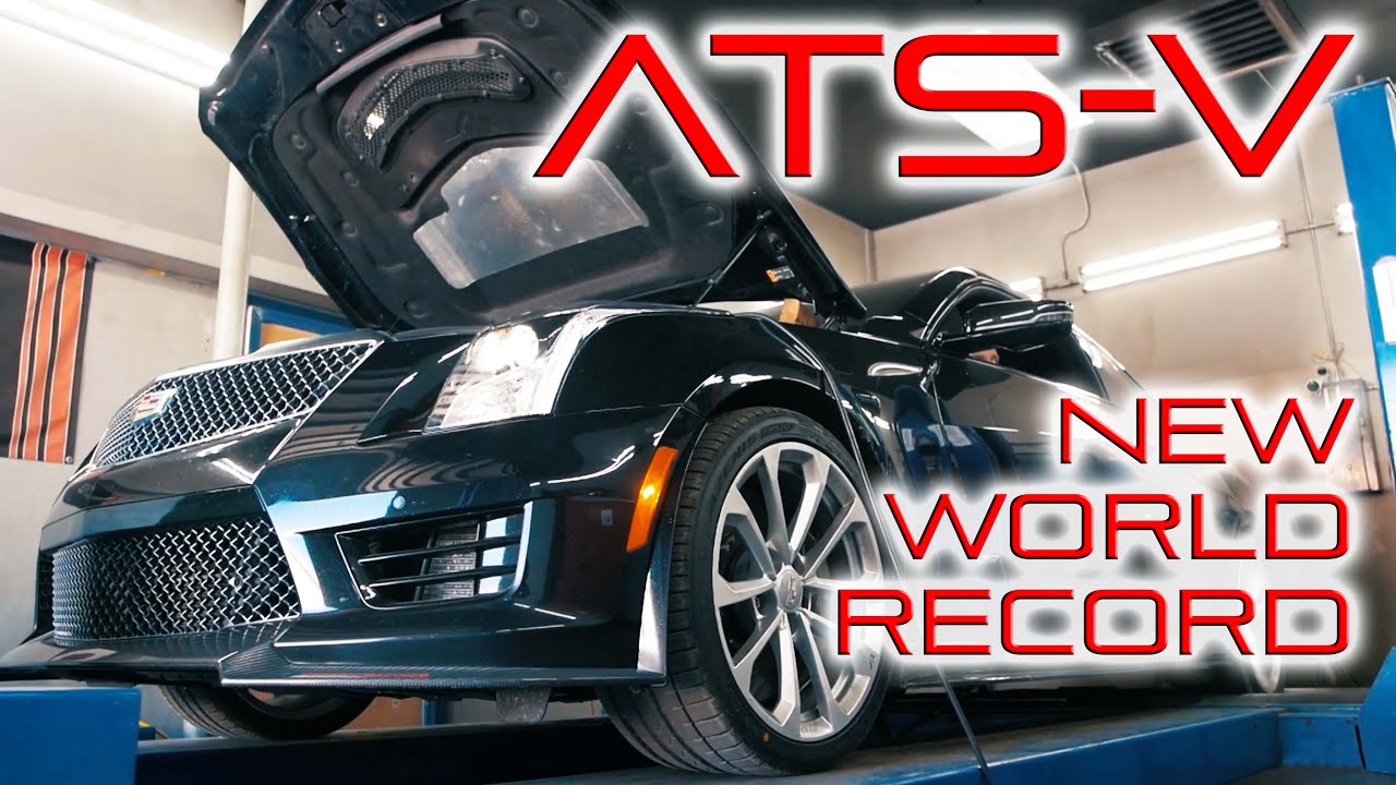 Highest HP ATS-V New World Record!! 622whp NO METH! - YouTube