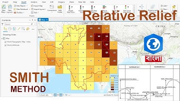 Calculate Absolute relief | Relative Relief by Smith | Dissection Index using ArcGIS Pro