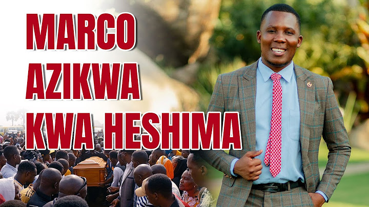 TAZAMA MWANZO MWISHO MARCO WA ZABRON SINGERS AZIKWA KWA HESHIMA,UKWELI WA KIFO CHAKE,ZABRON WAMLILIA