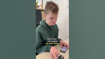 How can blind people write on the iPhone? #hableone #assistivetechnology  #visuallyimpaired