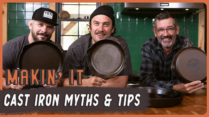 Debunking CAST IRON myths & How to Care for your Skillet! | Makin' It! | Brad Leone