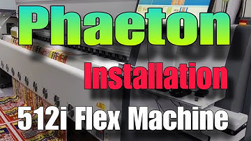 Phaeton K Plus || Konica 512i machine || Flex Machine Price #flexmachinepriceinindia