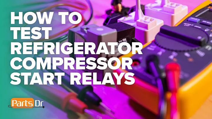 How to test refrigerator compressor start relays