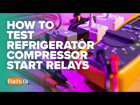 How to test refrigerator compressor start relays