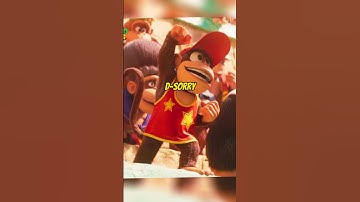 Diddy REPLACED Donkey Kong Jr?! #nintendo #mariomovie #dkc #mariokart #donkeykong