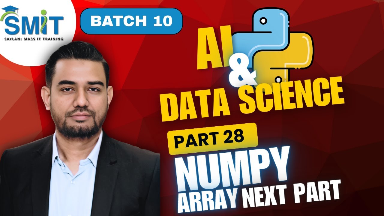 AI & Data Science | PART 28 | NumPy Arrays Explained | Shape, Size ...