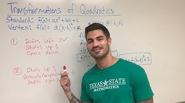 Transformations of Quadratic Functions (part two)