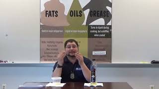 Proper disposal of fats, oils and grease, as per the Lakewood DPW.
