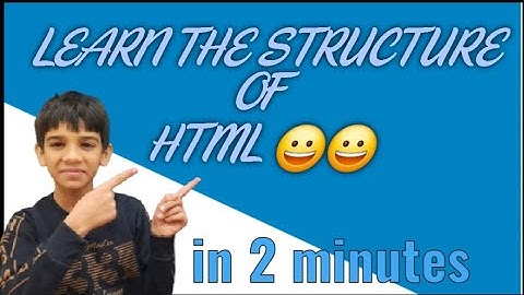 Learn structure of html in two minutes| Part 2 of sigma html course|anant Mishra ‎⁨@CodeWithHarry