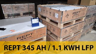 REPT 345AH 1.1 kWh LFP cells Sun Fun Kits