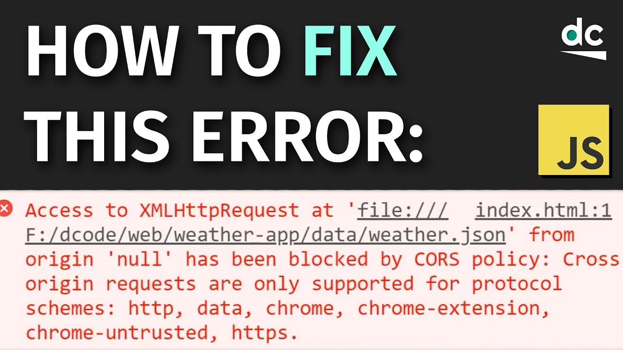 How To Fix: \