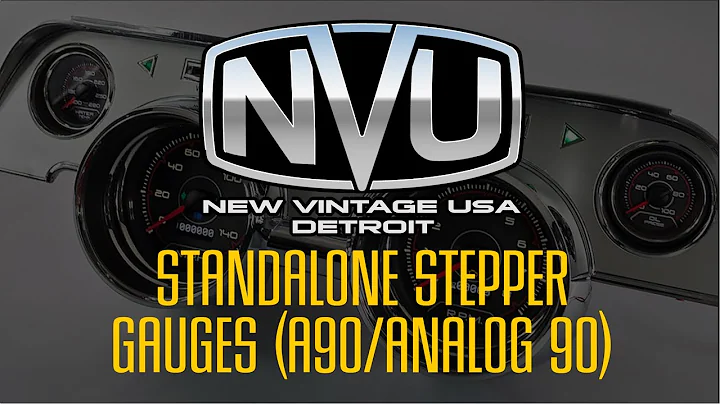 NVU STANDALONE STEPPER MOTOR GAUGES