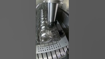 🔈 LISTEN TO THE SOUND OF 5-AXIS CNC! #Weerg #asmr #asmrvideo  #asmrsounds  #cnc