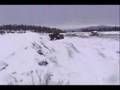 snowboard jump at my house