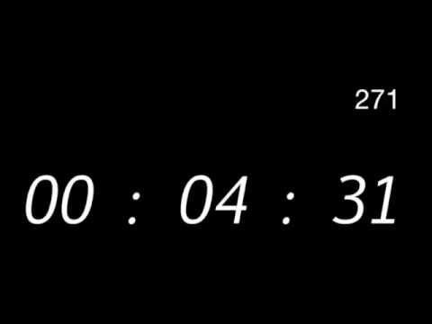 4'33" 4 minutes 33 seconds