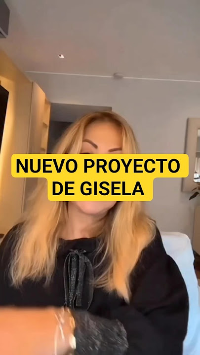 NUEVO PROYECTO DE GISELA VALCARCEL ¿QUE SERA? MAÑANA JUEVES 11AM #giselavalcarcel
