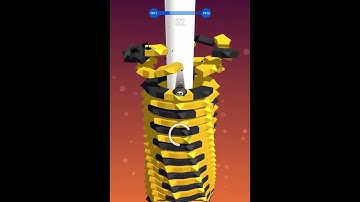 Stack Ball ⚽️ 💣 3D Level 1011 Gameplay (iOS,Android) #shorts #stackball3d #stack-ball