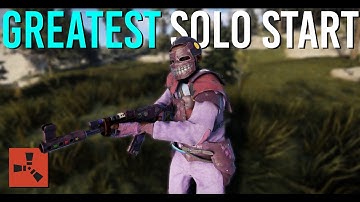 RUST - Solo Players Blueprint Wipe In Rustafied Hapis ! (Rust Solo Series) Chapter 1