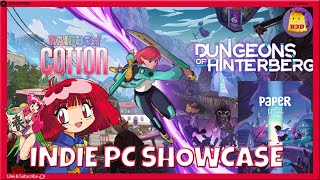 Indie Games Showcase May 2024! (Dungeons of Hinterberg EA, Paper Trail, & Rainbow Cotton)