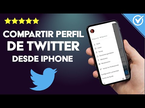 ¿Cómo compartir mi perfil de Twitter en redes sociales desde mi IPHONE?