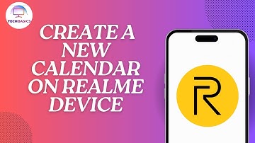 How to Create a New Calendar on Realme Device