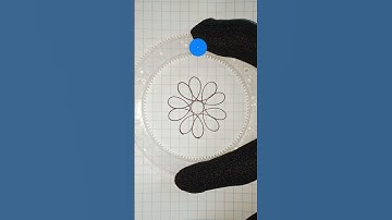 Oddly Satisfying Spirograph Pattern✨🌀 #spirograph #asmr #geometricart #shorts