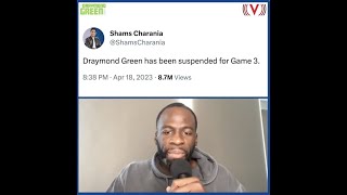 Draymond Green Responds To Game 3 Suspension 👀