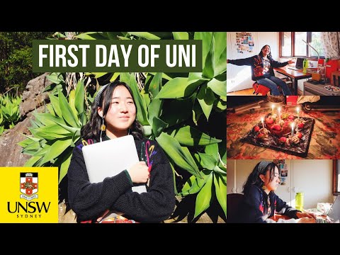 First Day back at Uni (online) Vlog | UNSW Sydney