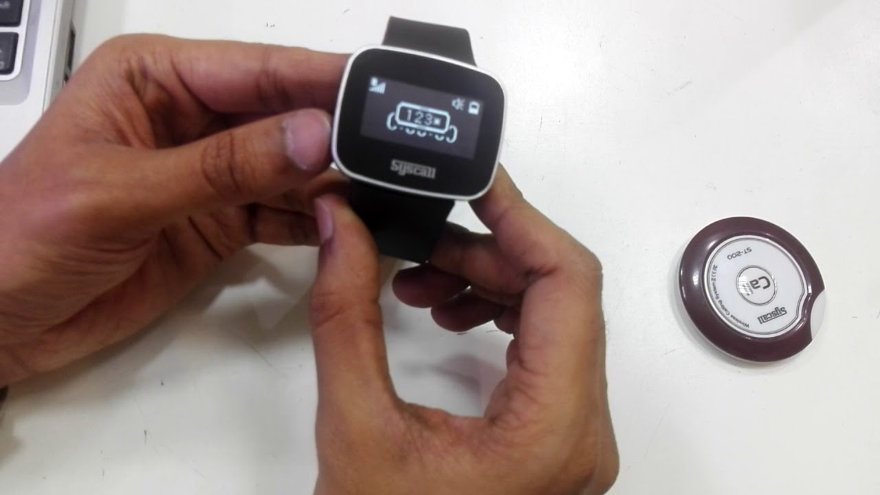 Syscall Korea Registering Button with Pager SB600 YouTube