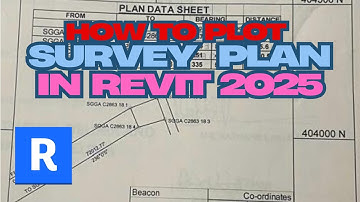 HOW TO PLOT SURVEY PLANS (SITE PLAN) IN REVIT 2025