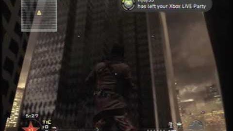 Cod MW2 Under the map on Highrise glitch