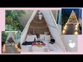 DIY: TEEPEE + DECORACION Y CENA!! - 2 AÑOS CON MI NOVIO!♡