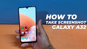 Wie mache ich beim Galaxy A32 einen Screenshot?