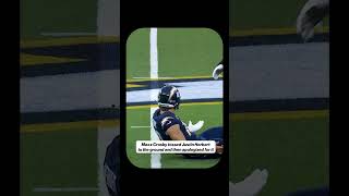 Ma Crosby Throws Justin Herbert To The Ground