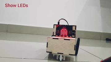 Micro:bit Laser Cut Chasis with 360 degree Servo Motor