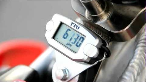 TTO Tach Hour Digital Gauge