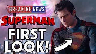 BREAKING FIRST LOOK! James Gunn SUPERMAN Costume! BRAINIAC Confirmed?