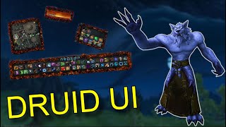 Mé druid UI - world of warcraft - návod