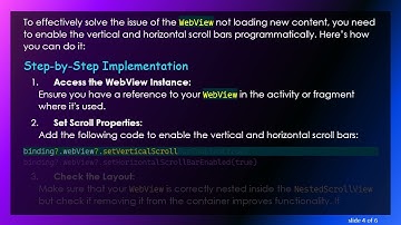 Resolving Android WebView Scroll Issues: Loading Content on Scroll End