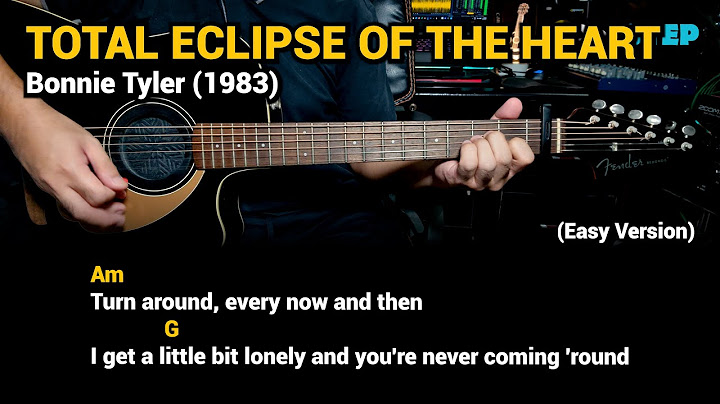 Total Eclipse of the Heart Guitar version - Guitar performance video thumbnail