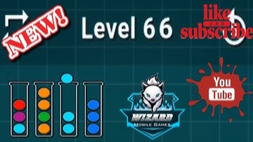 Ball Sort Puzzle Level 66 Color Sorting Games Level 066