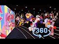 The amazing digital circus 360  cinema hall  pomni react to tadc meme 6  vr360 experience