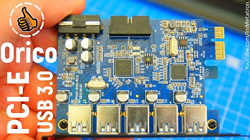 Upgrade PC - Добавляем USB 3.0 - ORICO PVU3-5O2I USB 3.0 PCI Express Card